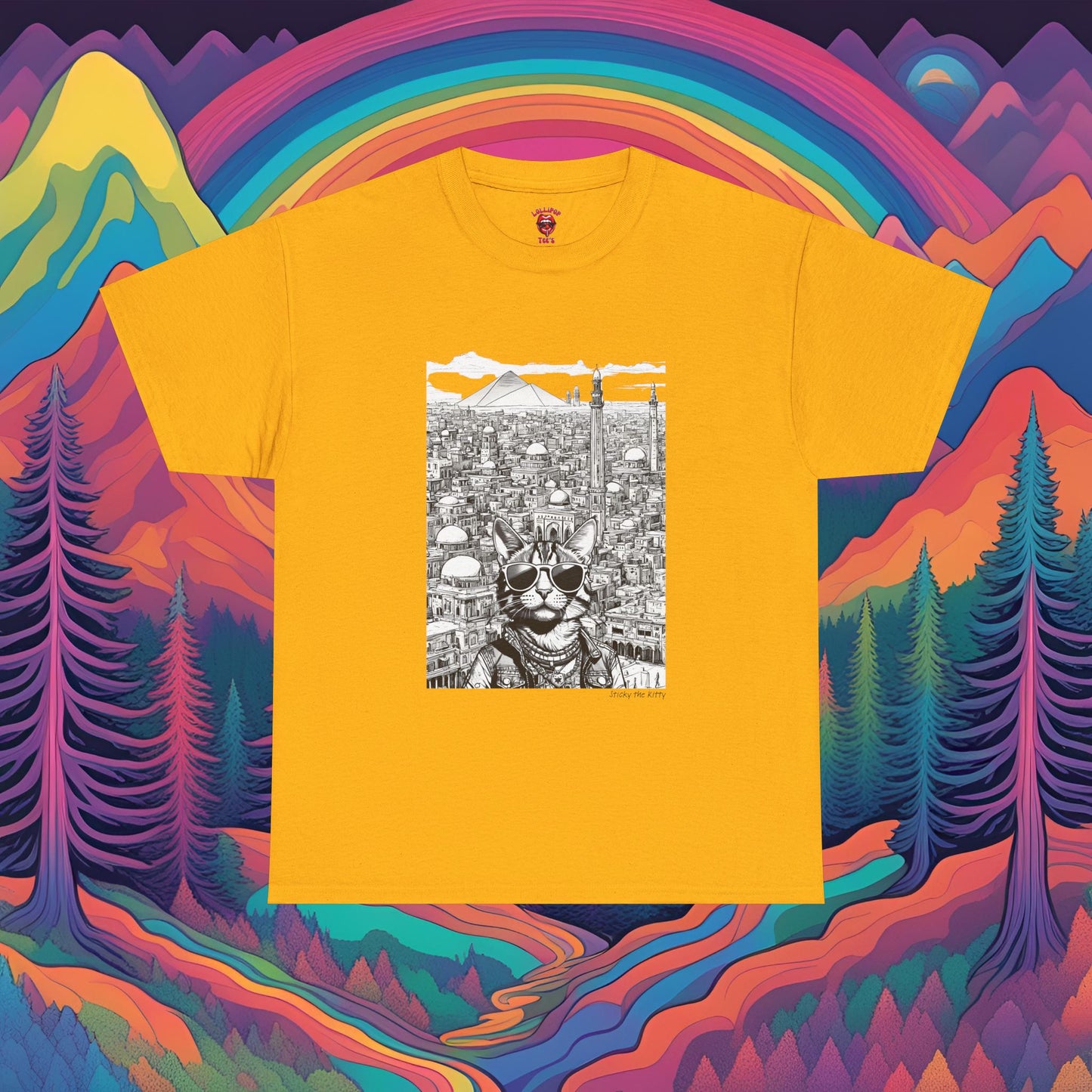 World Traveler Sticky Cairo - Ultra Cotton Super Comfy Tee