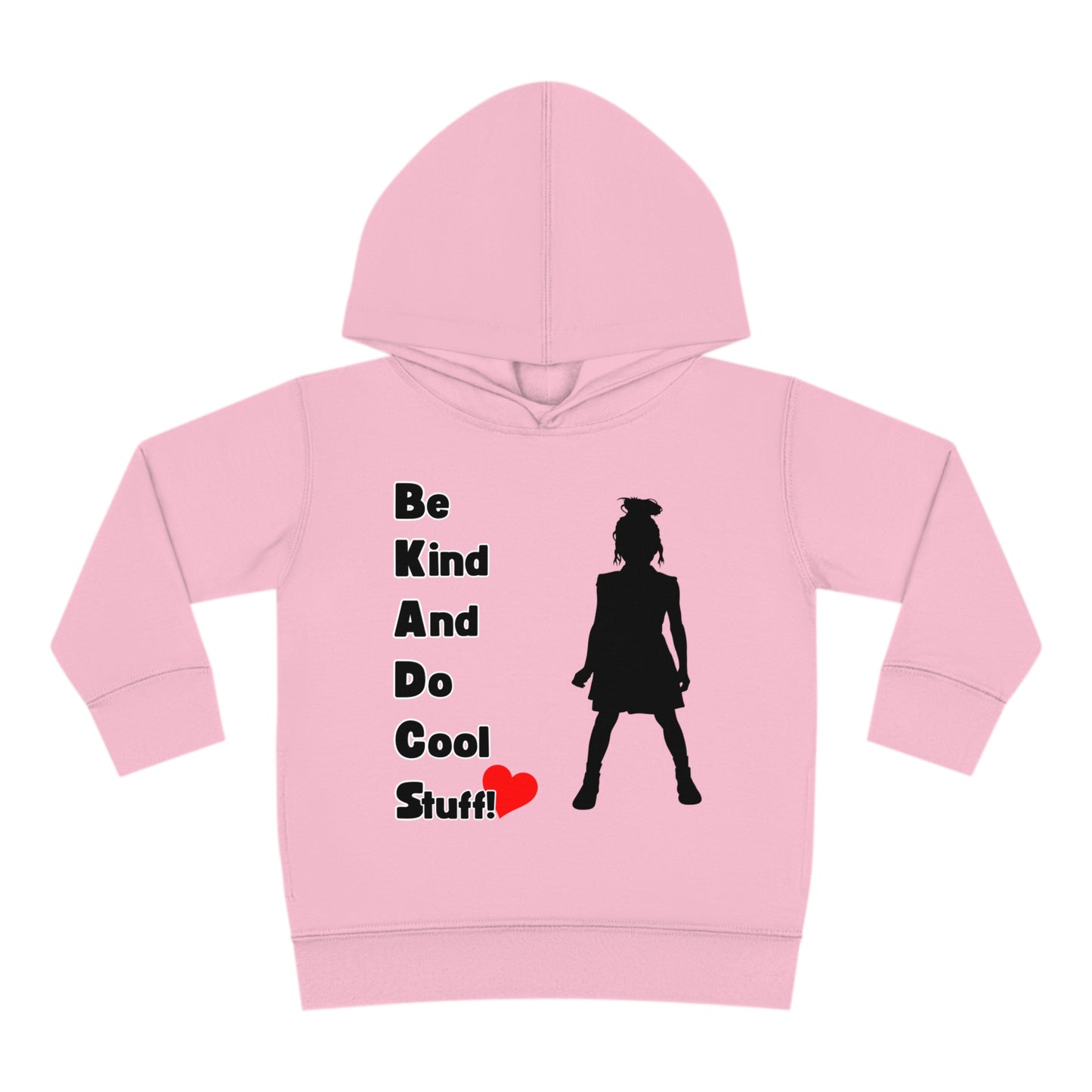 BKADCS Girl Power Toddler Pullover Fleece Hoodie