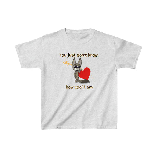 You don't know how cool I am - Kids Heavy Cotton™ Tee