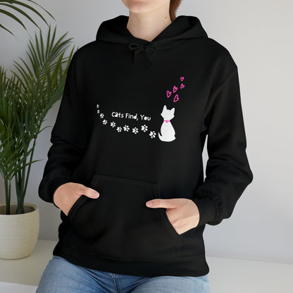 "Paws Across Your Heart", LINITED TIME Unisex Heavy Blend™ Hooded Sweatshirt