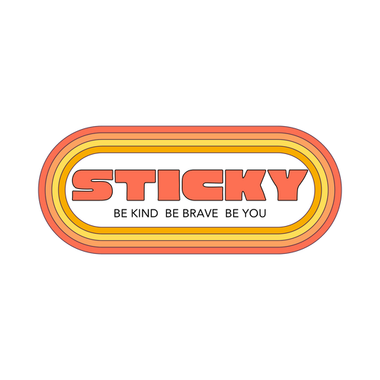 Retro 70's STICKer