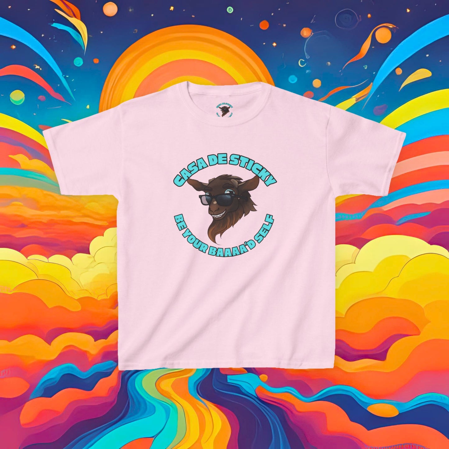 Be Your Baaaaa'd Self - Kids Super Comfy Tee