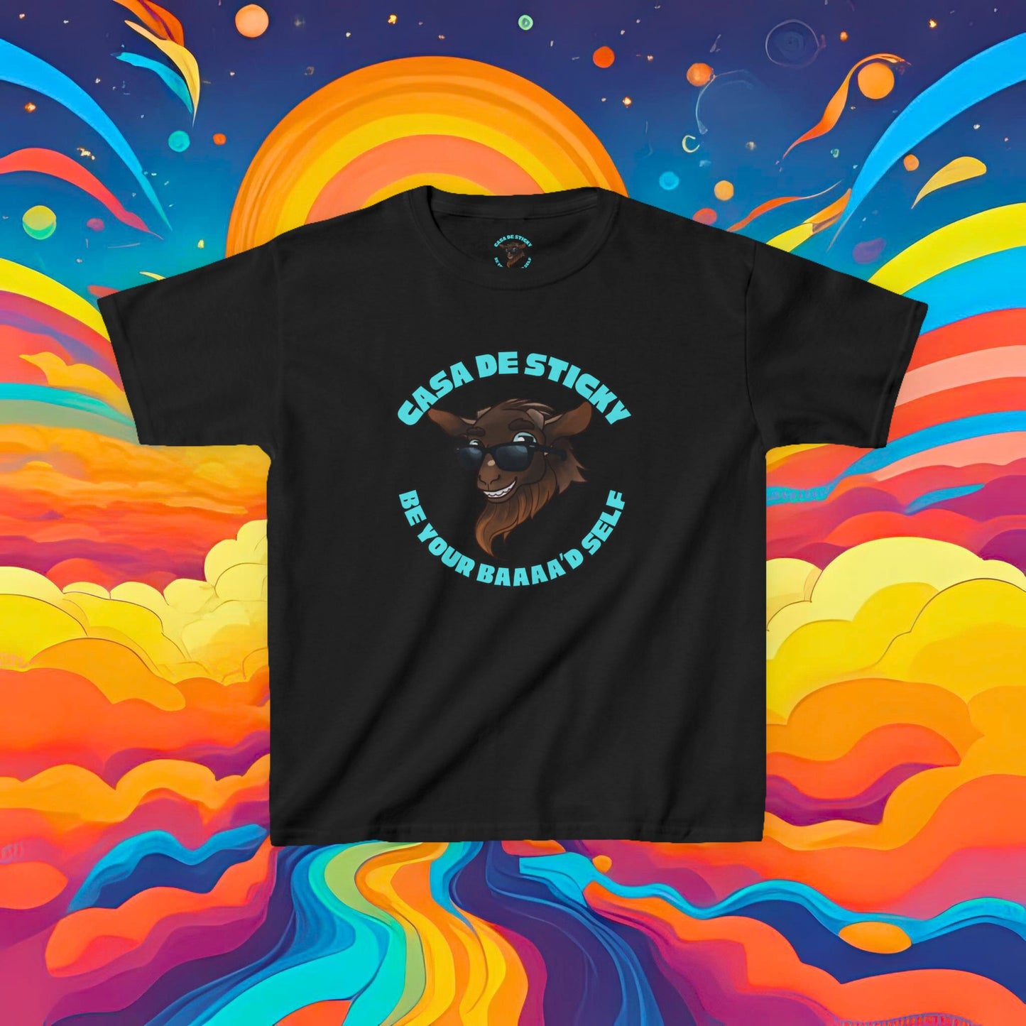 Be Your Baaaaa'd Self - Kids Super Comfy Tee