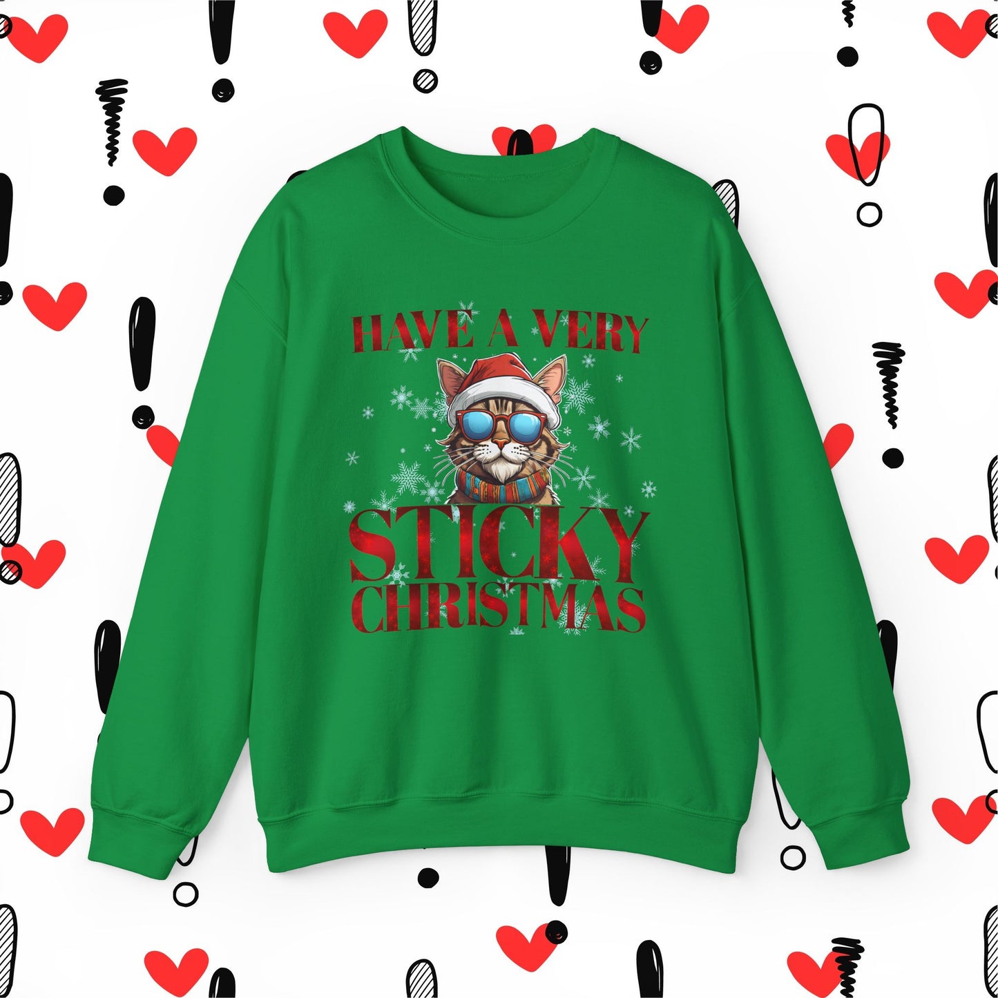 Have a VERY Sticky Christmas - Unisex Heavy Blend™ Crewneck Sweatshirt