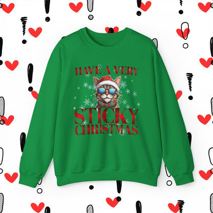 Have a VERY Sticky Christmas - Unisex Heavy Blend™ Crewneck Sweatshirt