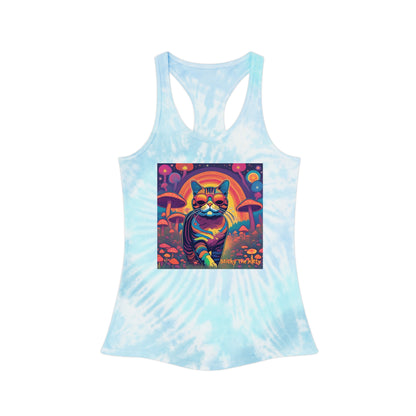 Psychedelic Sticky - Volume 1 SUPER COMFY Tie Dye Racerback Tank Top