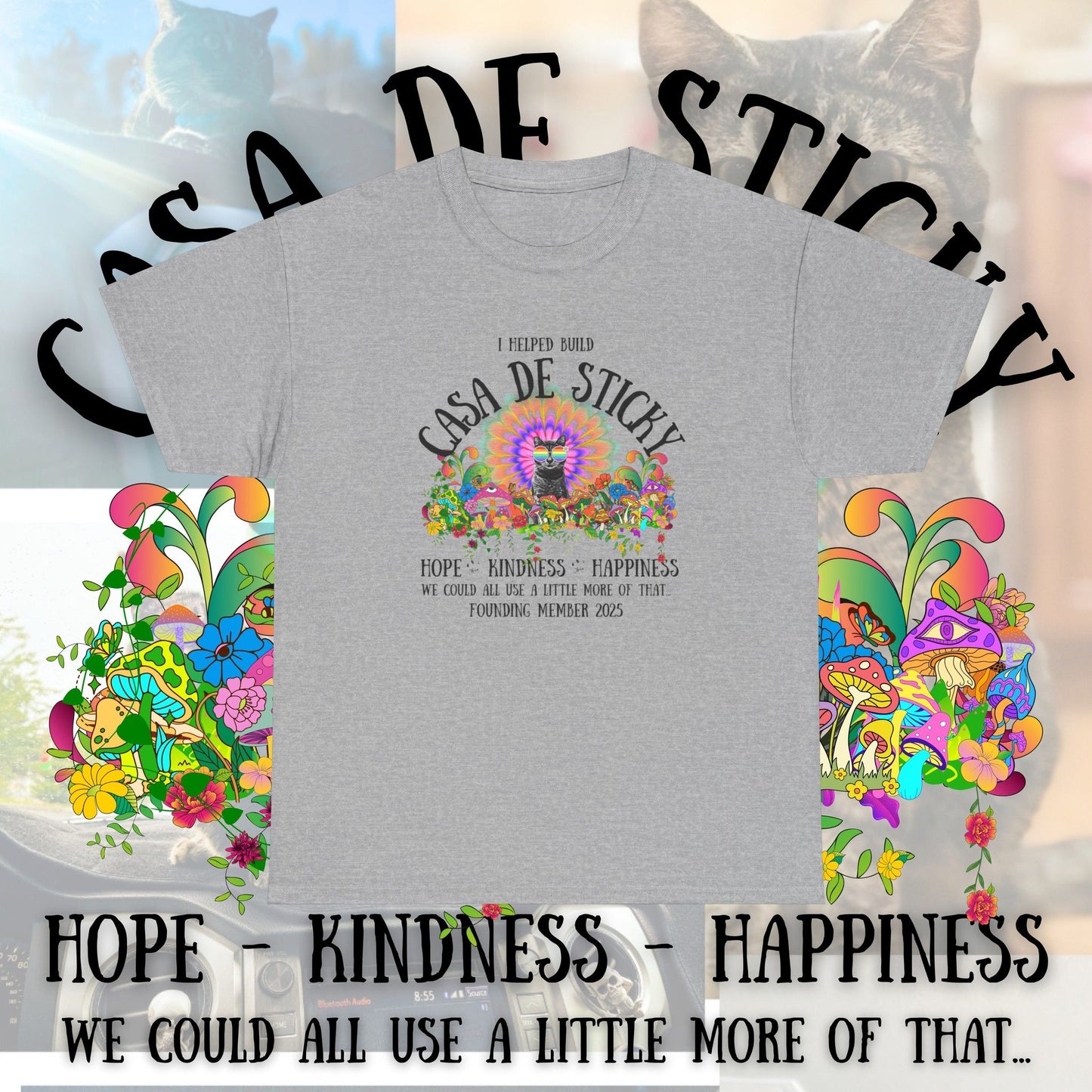 🐾 Casa de Sticky Founding Member Tee