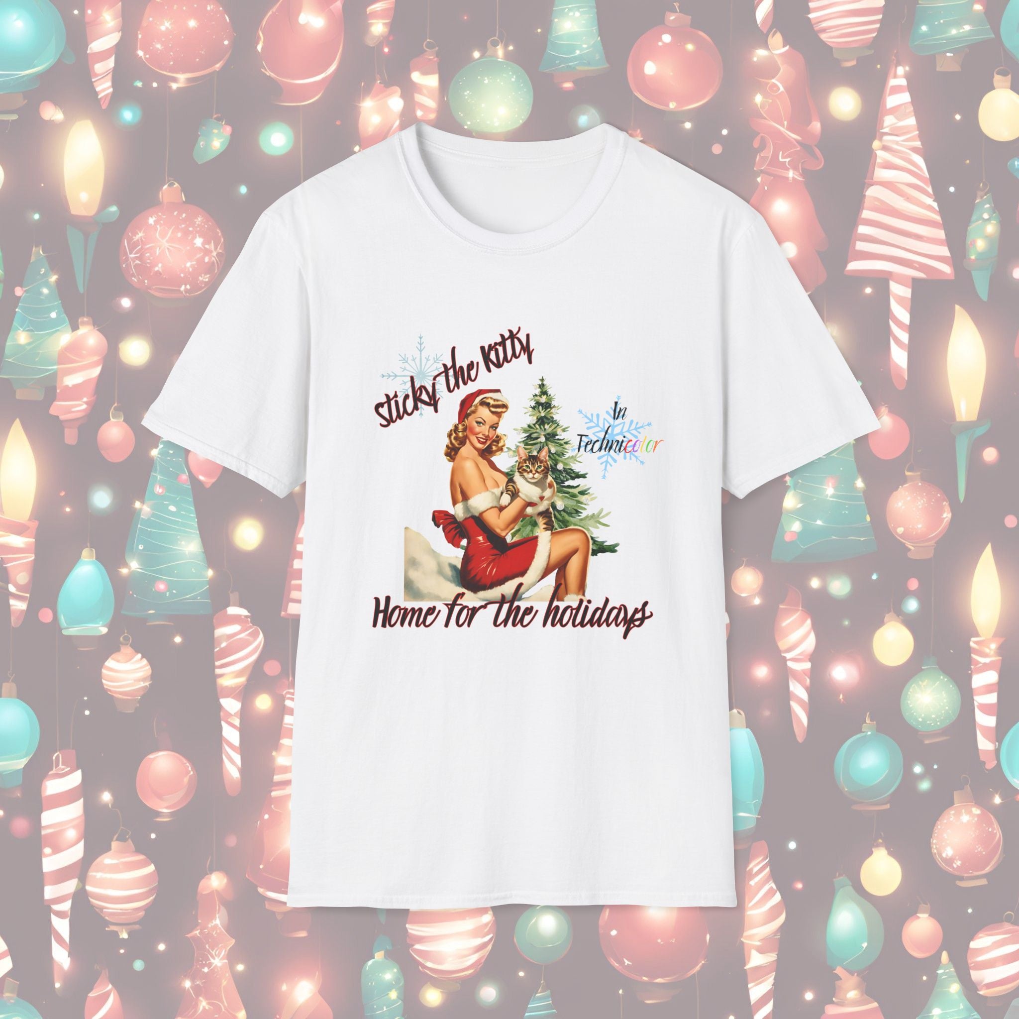 Sticky Movie Series - Home for the Holidays - Unisex Softstyle T-Shirt