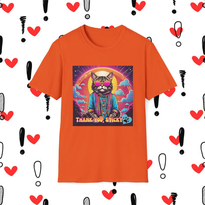 Thank You Sticky - Graphic T-Shirt - Unisex Softstyle Tee