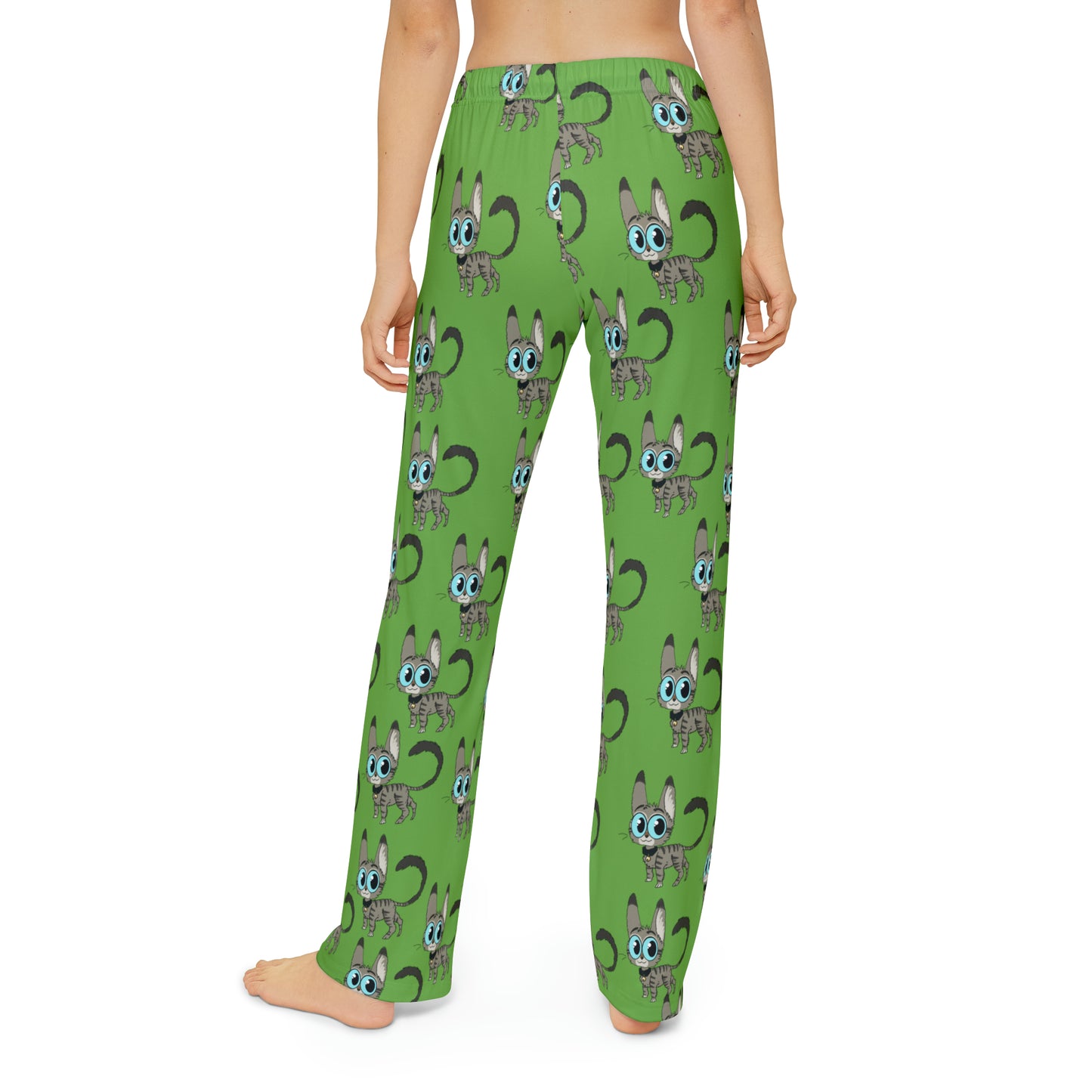 All the Stickys - Kids Pajama Pants (Green)