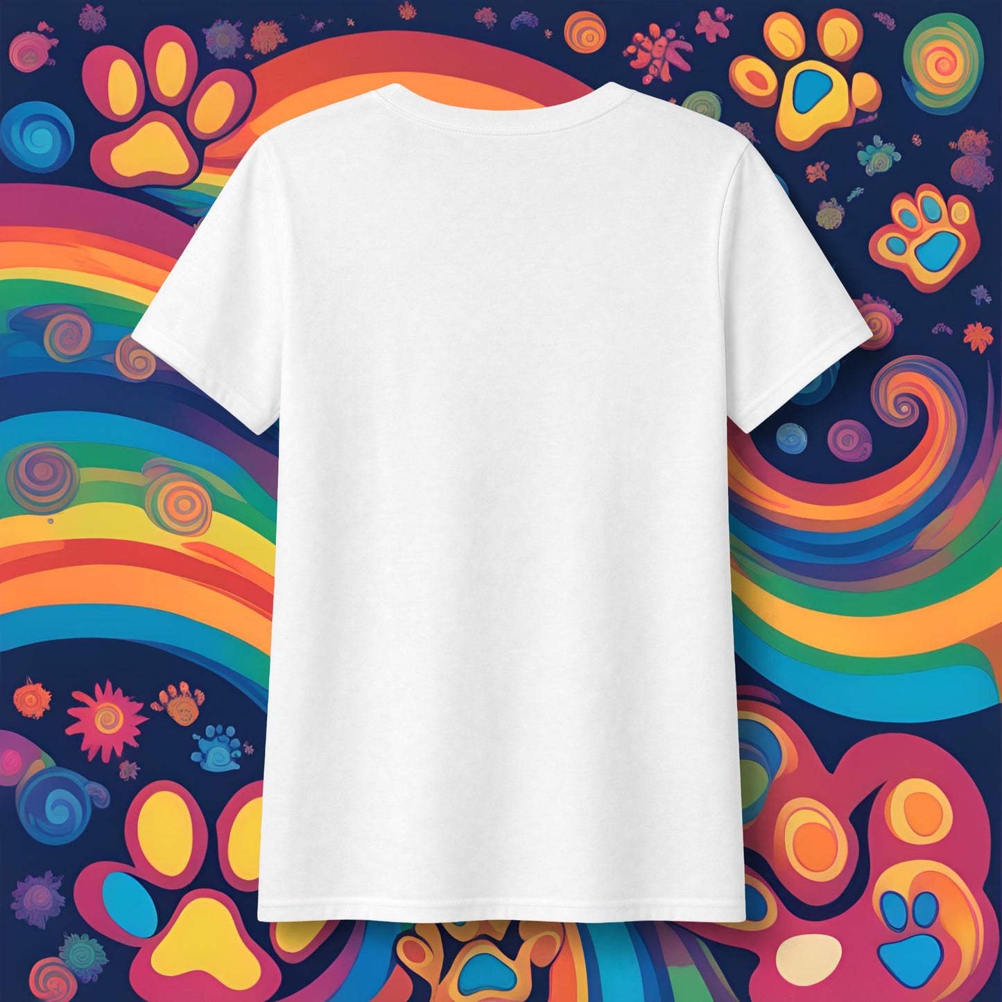 Sticky Floral Logo Women's V-Neck