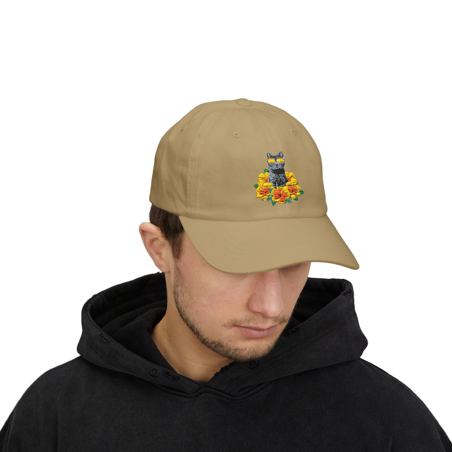 Hibiscus Sticky Classic Dad Cap