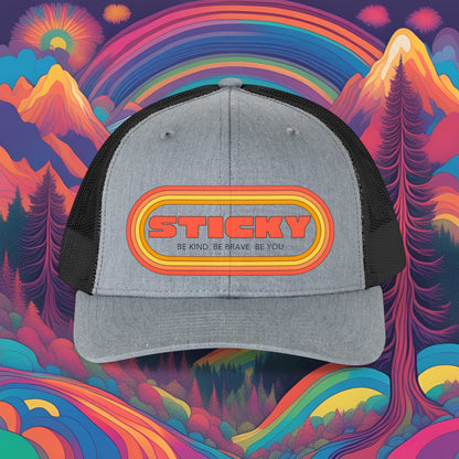 Trucker Retro Sticky Hat