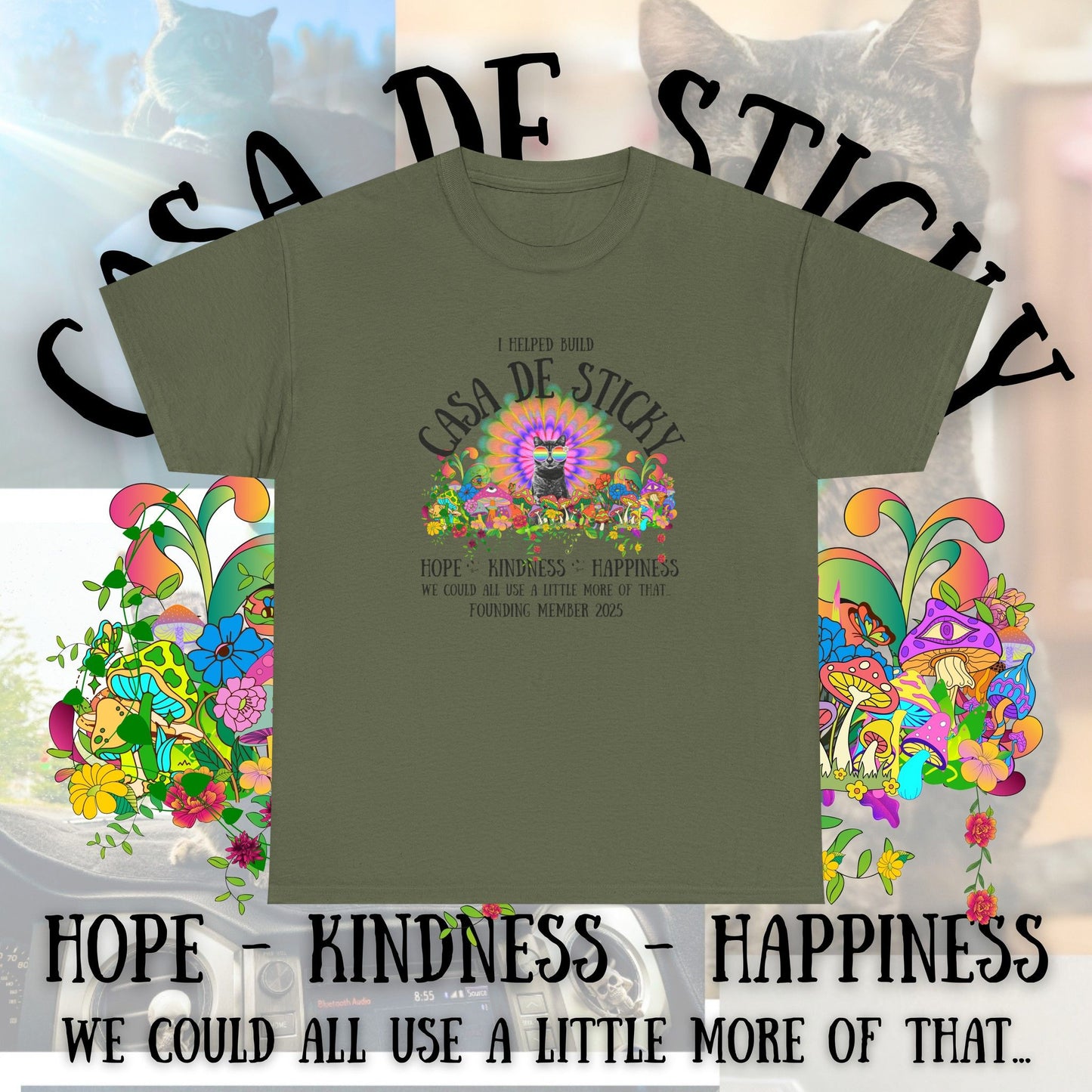 🐾 Casa de Sticky Founding Member Tee