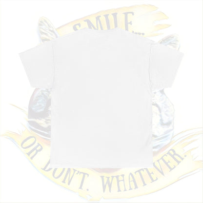 Smile... or Don't - Super soft 100% Cotton Tee (no arm or side seams for our touch sensitive friends)