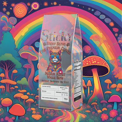 Sticky Beans Premium Roasted Coffee (Medium Roast)