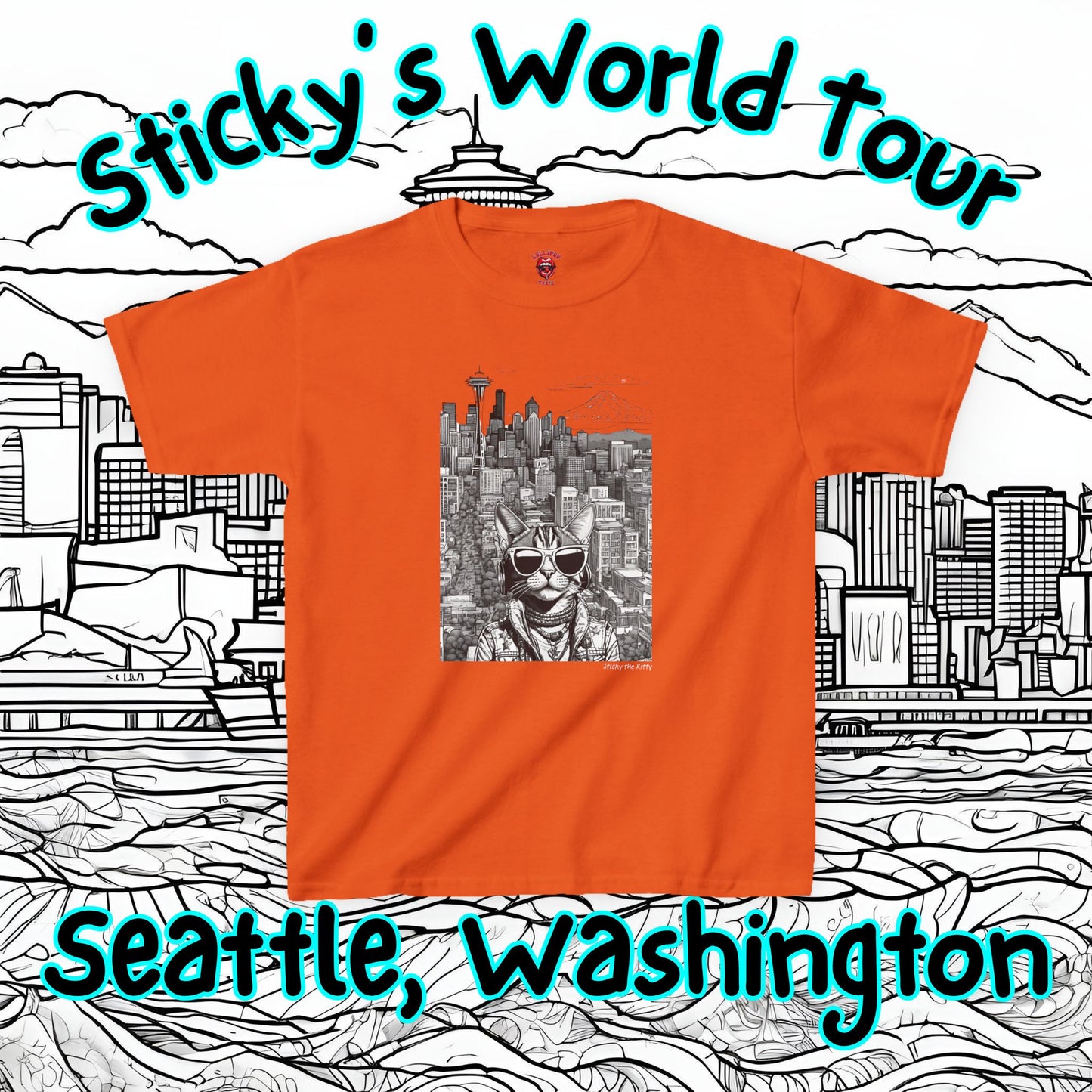 Sticky's World Tour Kid Size! - Seattle, Washington