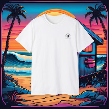 EST 2018 — Retro Surf Graphic Cotton Shirt