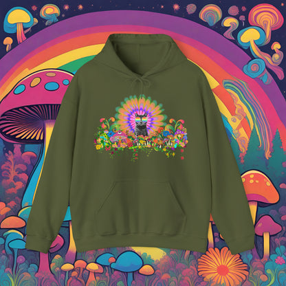 Psychedelic Sticky - Unisex Heavy Blend™ Ultra Soft Hooded Sweatshirt