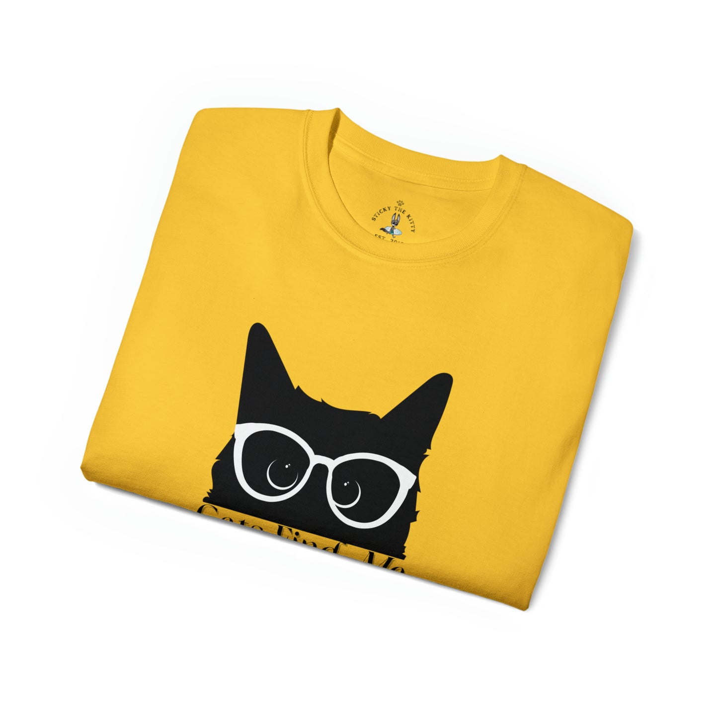 Cats Find, Me Ultra Soft Cotton Tee