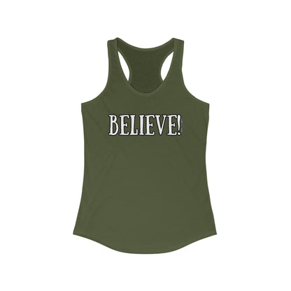 ✨ BELIEVE! Women’s Razorback Tank