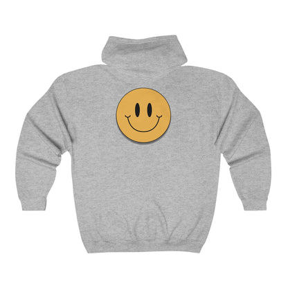 Are You Being Nice - Peace Sign Unisex Heavy Blend™ Full Zip Hooded Sweatshirt