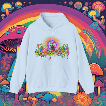 Psychedelic Sticky - Unisex Heavy Blend™ Ultra Soft Hooded Sweatshirt