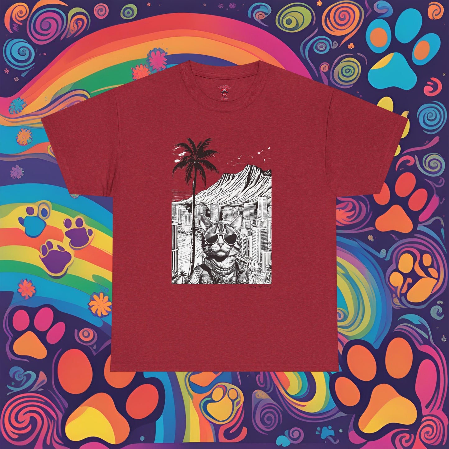 World Traveler Sticky Honolulu - Ultra Cotton Super Comfy Tee