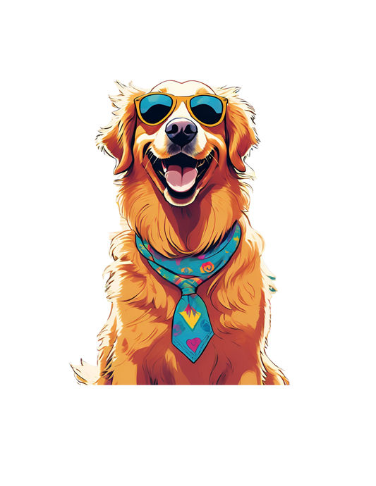 ☀️ The Good Boy Sticker – 3” x 2.5”