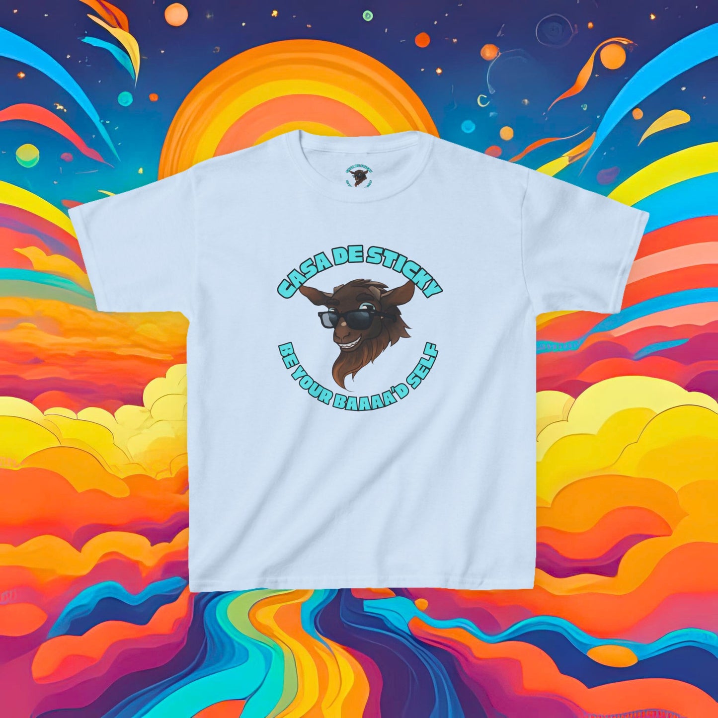 Be Your Baaaaa'd Self - Kids Super Comfy Tee