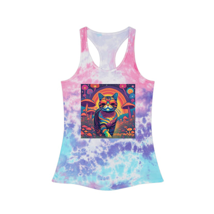 Psychedelic Sticky - Volume 1 SUPER COMFY Tie Dye Racerback Tank Top
