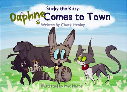 Sticky the Kitty Series #2 &3 - Sadie or Daphne 9x6 Hardcovers