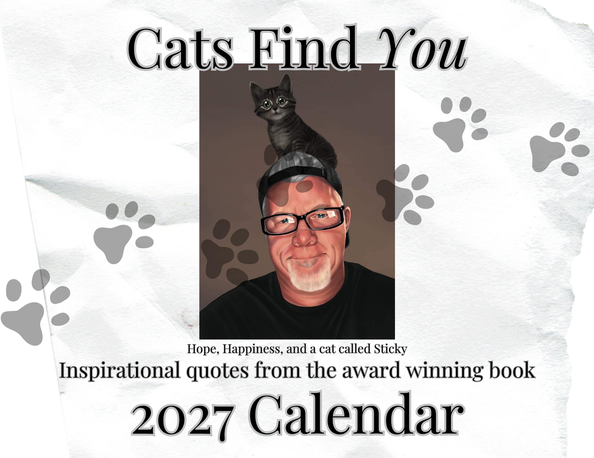 The Cats Find, You 2027 Calendar and Book Bundle!