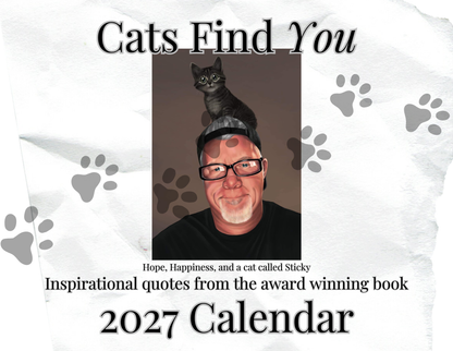 2027 Sticky the Kitty Calendar