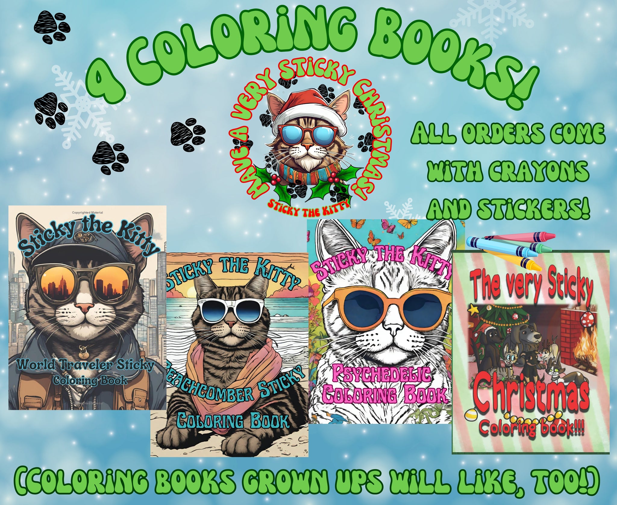 The Christmas Coloring Book Bundle!