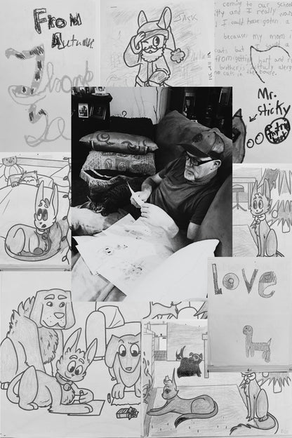 Cats Find You; The Important Stuff (Personalized and Signed by Chuck and, more importantly, Sticky!)
