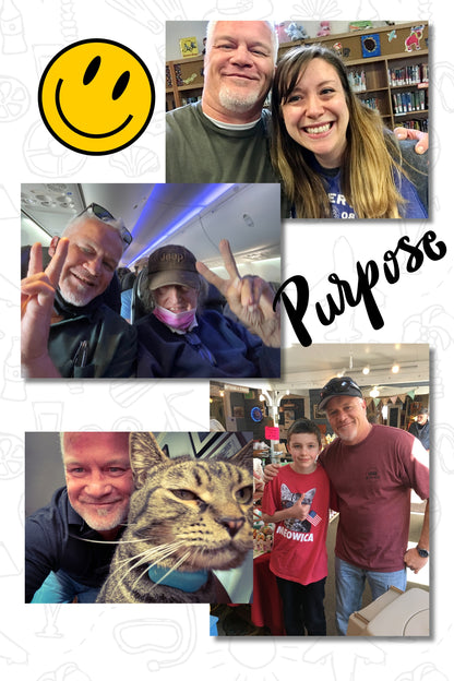 Cats Find You; 2nd Edition (Personalized and signed by Chuck and more importantly, Sticky)