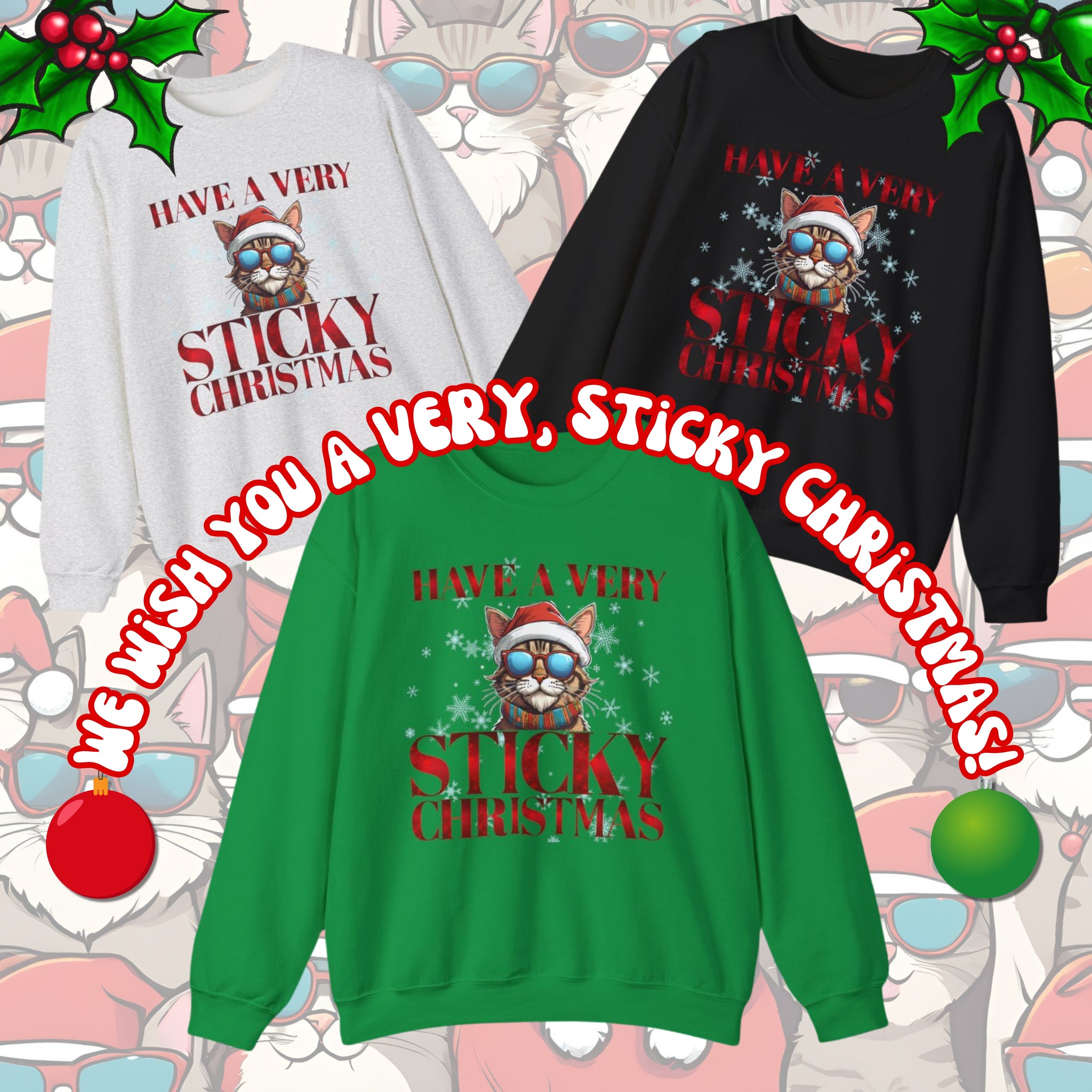 Have a VERY Sticky Christmas - Unisex Heavy Blend™ Crewneck Sweatshirt