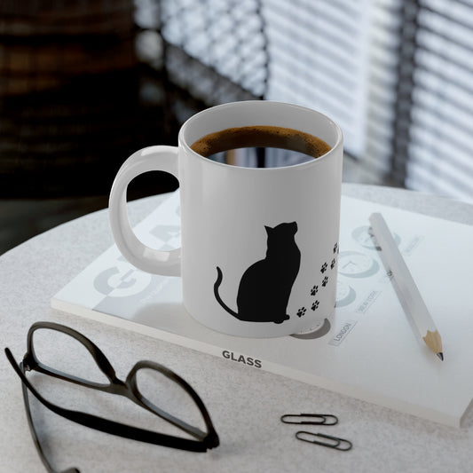 Cat Mom Comfort Bundle! A book, a mug, a comfy Tee, and a stuffed Sticky to cuddle with!