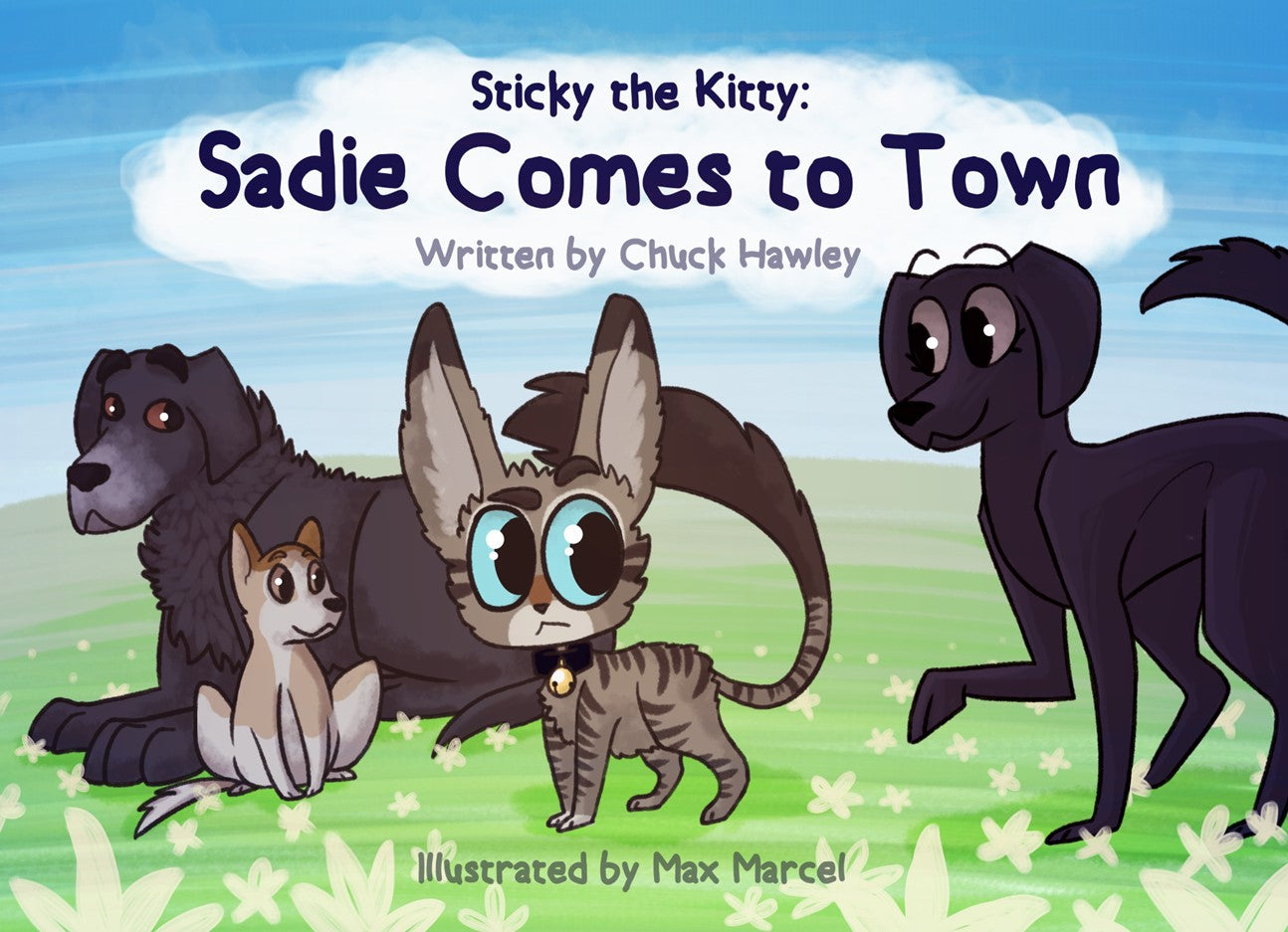 Sticky's Storytime Soiree: 3 Award-Winning ESL Hardcover Children's Books with Stuffed Sticky AND a stuffed SADIE!